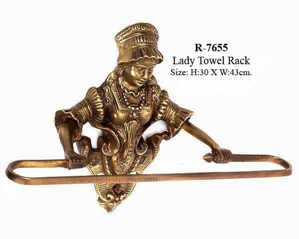 <span style="margin: 0px 0px 5px 0px; font-weight: 600;">R-7655</span><br />Lady Towel Rack