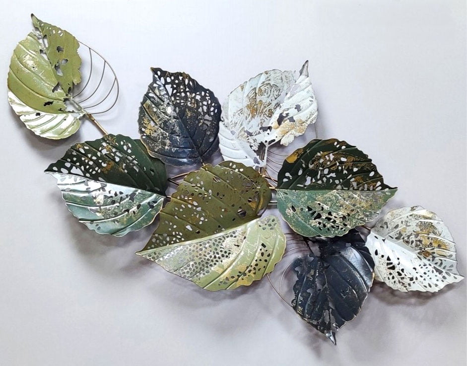 <span style="margin: 0px 0px 5px 0px; font-weight: 600;">R-2106</span><br />Leaf Wall Art
