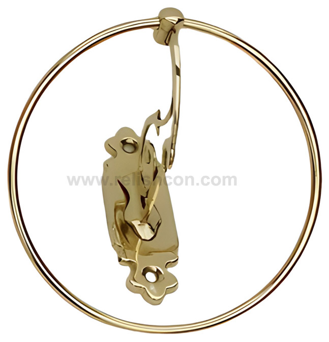 <span style="margin: 0px 0px 5px 0px; font-weight: 600;">R-3252</span><br />Brass Towel Ring